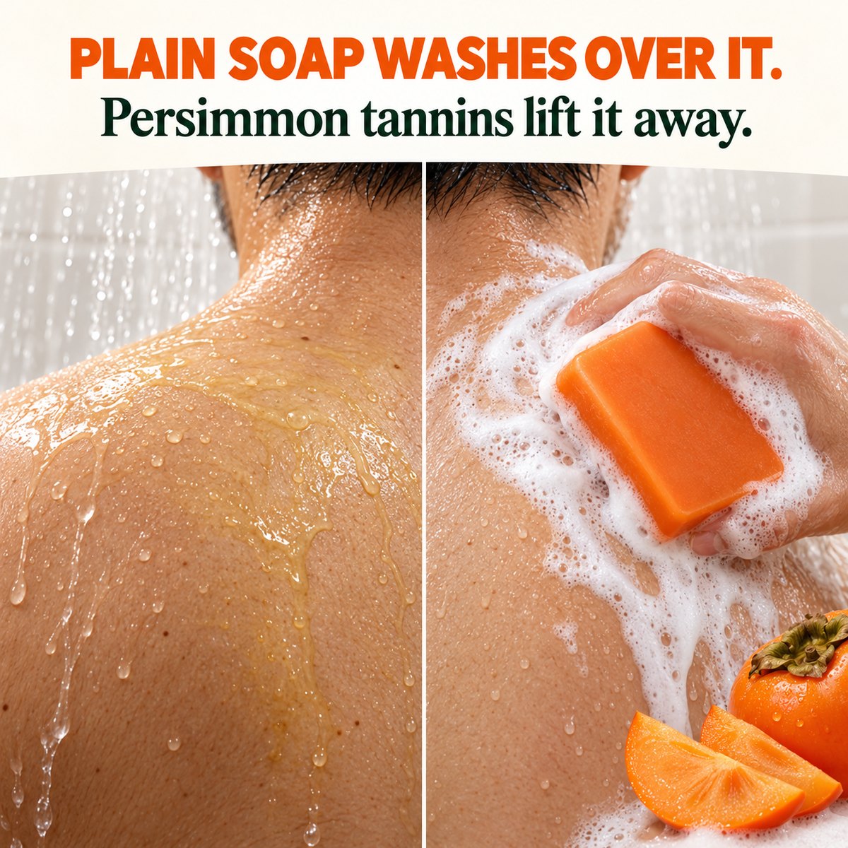 Deodorizing Persimmon Soap